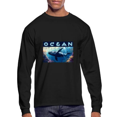 Ocean: Majestic Deep - Men's Long Sleeve T-Shirt