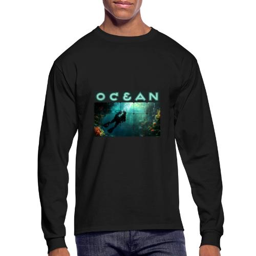 Ocean: Explorer of the Deep - Men's Long Sleeve T-Shirt
