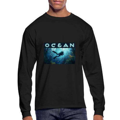 Ocean: Beneath the Blue - Men's Long Sleeve T-Shirt