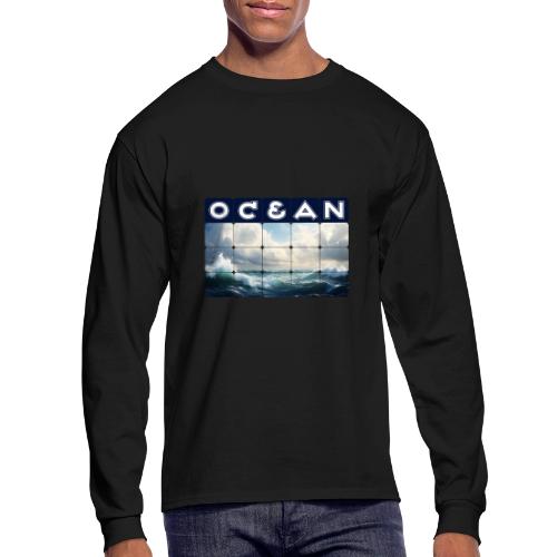 Ocean: Waves of Fury - Men's Long Sleeve T-Shirt