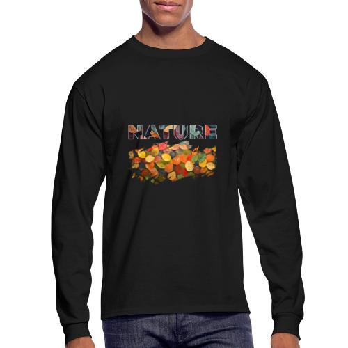 Brushed by Nature - Men's Long Sleeve T-Shirt