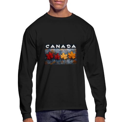 Colorful Canada Style - Men's Long Sleeve T-Shirt