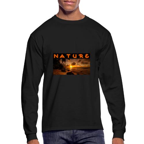 Nature: Golden Hour Escape - Men's Long Sleeve T-Shirt