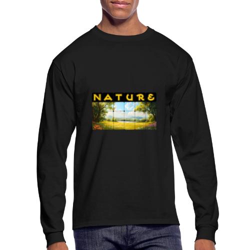 Nature: Summer Fields - Men's Long Sleeve T-Shirt