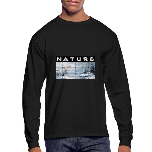 Nature: Winter Embrace - Men's Long Sleeve T-Shirt