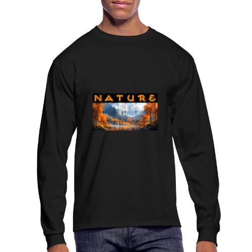 Nature: Golden Autumn Escape - Men's Long Sleeve T-Shirt