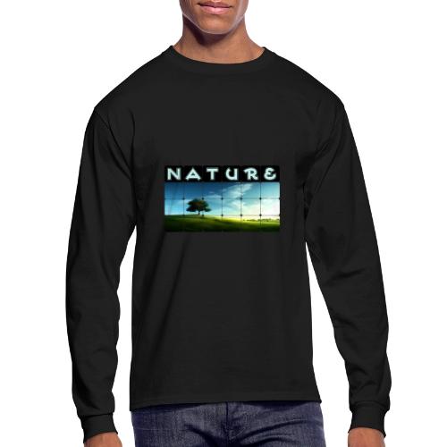 Nature: Solitary Strength - Men's Long Sleeve T-Shirt