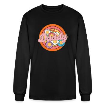 Daddy - Men's Long Sleeve T-Shirt - black - Front