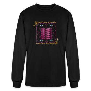 Creative - Men's Long Sleeve T-Shirt - black - Front