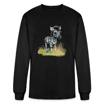 Cute Animals #3 - Men's Long Sleeve T-Shirt - black - Front