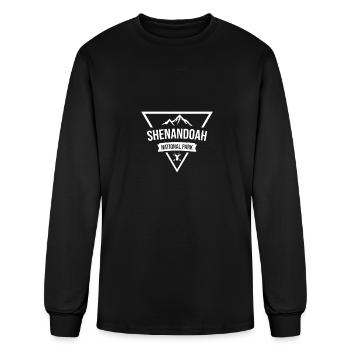 Shenandoah National Park - Men's Long Sleeve T-Shirt - black - Front
