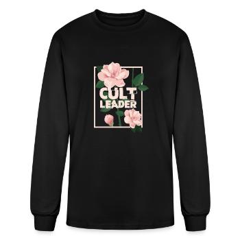 Cult Leader - Men's Long Sleeve T-Shirt - black - Front