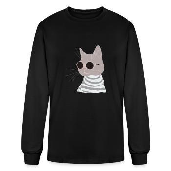 Funny pictures - Men's Long Sleeve T-Shirt - black - Front