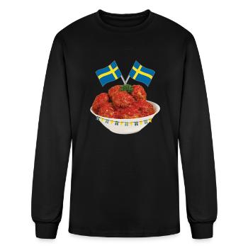 Swedish Meatballs - Men's Long Sleeve T-Shirt - black - Front