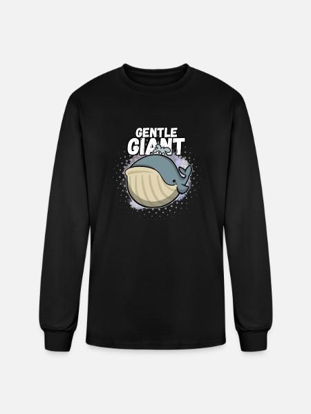 DESIGNGentle Giant retro - Men's Long Sleeve T-Shirt - black