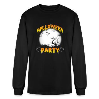 Halloween Party Scary Scary Horror - Men's Long Sleeve T-Shirt - black - Front