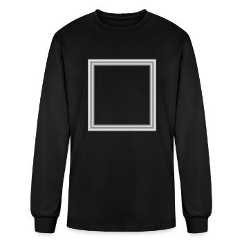 Picture frame - Men's Long Sleeve T-Shirt - black - Front