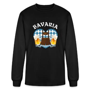 Bavaria Germany Beer Bavarian Outfit - Men's Long Sleeve T-Shirt - black - Front