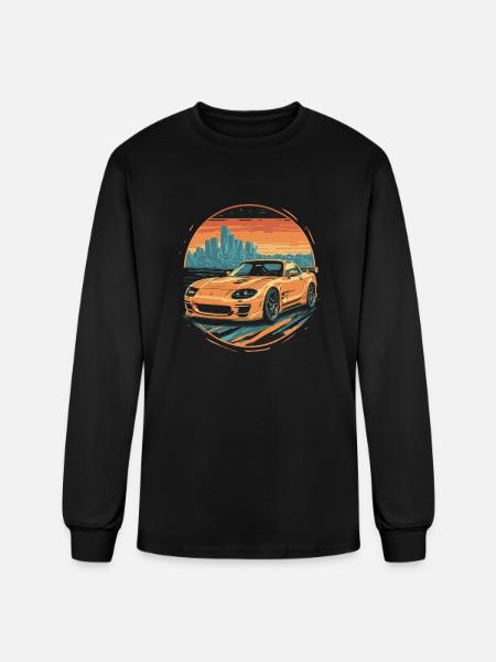 rx 7 fc - Men's Long Sleeve T-Shirt - black