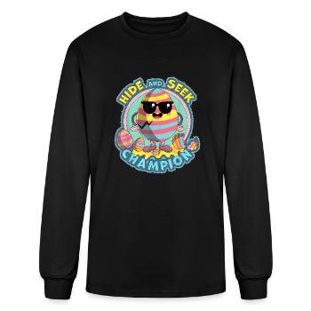 Hide And Seek Champion - Men's Long Sleeve T-Shirt - black - Front