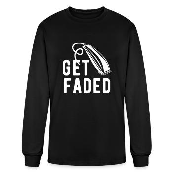 Fd Barbershop Barber - Men's Long Sleeve T-Shirt - black - Front
