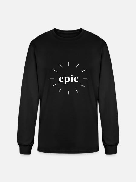 epic - Men's Long Sleeve T-Shirt - black