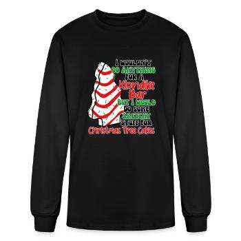 Christmas Sketchy Stuff - Men's Long Sleeve T-Shirt - black - Front