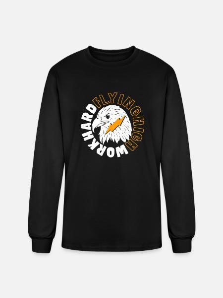 Flying High - Men's Long Sleeve T-Shirt - black