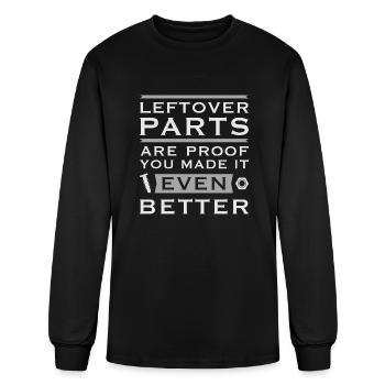 Leftover Parts - Men's Long Sleeve T-Shirt - black - Front