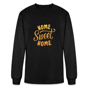 HOME SWEET HOME - Men's Long Sleeve T-Shirt - black - Front