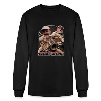 JAY BREWER BOOTLEG - Men's Long Sleeve T-Shirt - black - Front