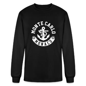 Monte Carlo Monaco - Men's Long Sleeve T-Shirt - black - Front