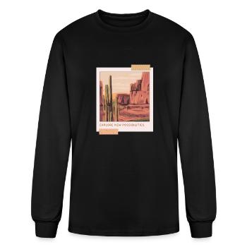 Arizona desert - Men's Long Sleeve T-Shirt - black - Front