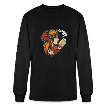 dirty honey - Men's Long Sleeve T-Shirt - black - Front