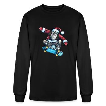 Santa Claus - Men's Long Sleeve T-Shirt - black - Front