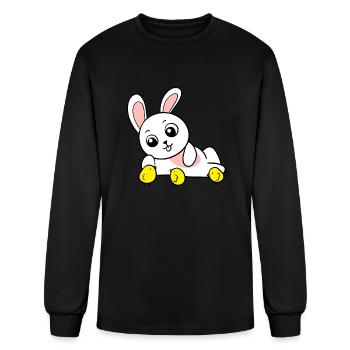 Easter Bunny - Men's Long Sleeve T-Shirt - black - Front