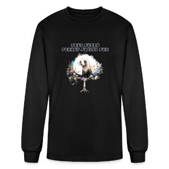 ferrets - Men's Long Sleeve T-Shirt - black - Front