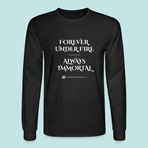 Always Immortal (white) - Men's Long Sleeve T-Shirt