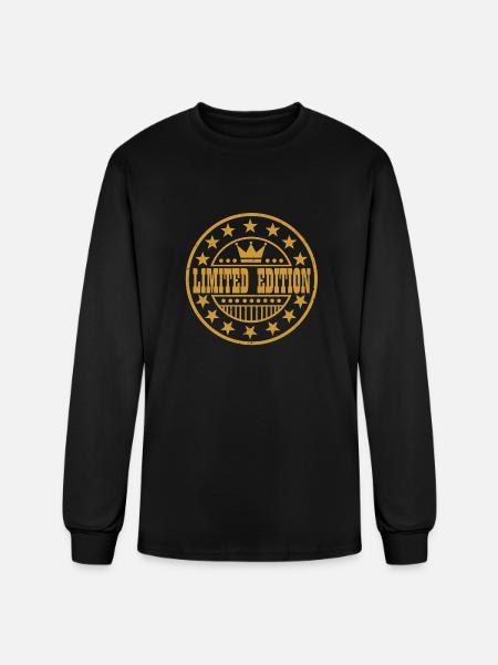 LIMITED EDITION103.png - Men's Long Sleeve T-Shirt - black