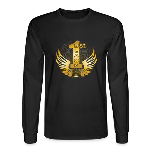 Boss Playa Black First Gold - Men's Long Sleeve T-Shirt