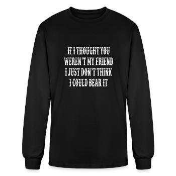 Tombstone Movie Quote - Men's Long Sleeve T-Shirt - black - Front
