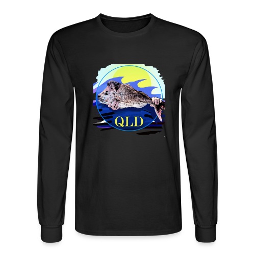 SNAPPER FISHING OFFSHORE AND INSHORE QLD - Men's Long Sleeve T-Shirt