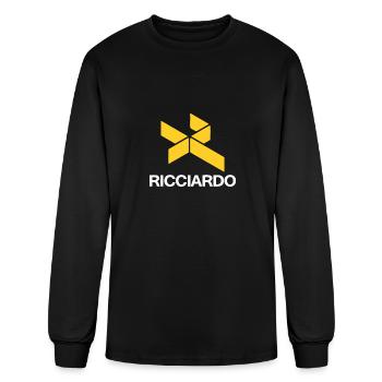 Daniel Ricciardo Logo - Men's Long Sleeve T-Shirt - black - Front