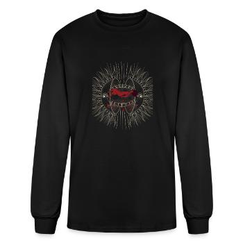 Transcend Occult Psychedelic - Men's Long Sleeve T-Shirt - black - Front