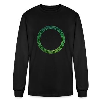 Celtic Knot - Men's Long Sleeve T-Shirt - black - Front