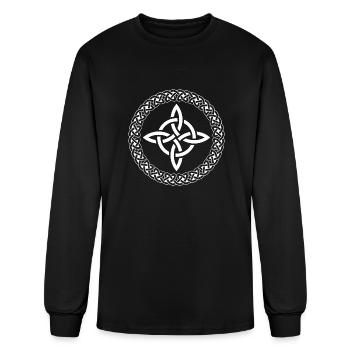 Celtic Knot - Men's Long Sleeve T-Shirt - black - Front
