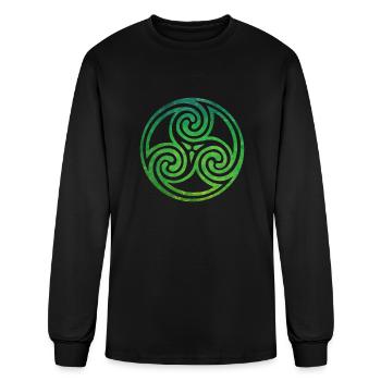 Celtic Knot - Men's Long Sleeve T-Shirt - black - Front