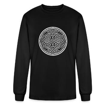 Celtic Knot - Men's Long Sleeve T-Shirt - black - Front
