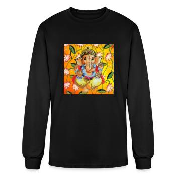 Lord Ganesha - Men's Long Sleeve T-Shirt - black - Front