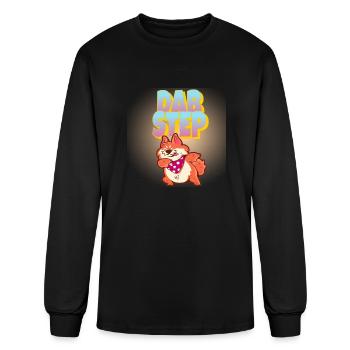 Dab Step - Men's Long Sleeve T-Shirt - black - Front